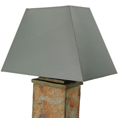 Image showing  24 in. H Natural Slate Outdoor Table Lamp