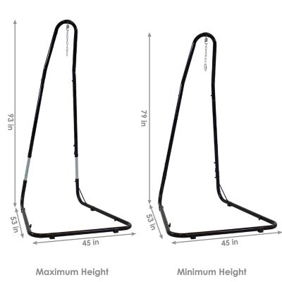 Image showing  93 in. Adjustable Hammock Chair Stand