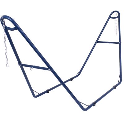 Sunnydaze Decor Universal Multi-Use Steel Hammock Stand, Blue