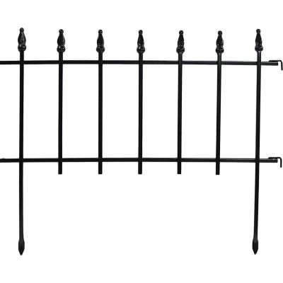 Sunnydaze Decor 22 in. x 18 in. Border Patio Walkway Fence Panels, 20-Pack