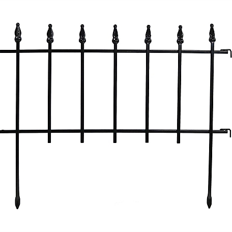 Sunnydaze Decor 22 in. x 18 in. Border Patio Walkway Fence Panels, 20-Pack