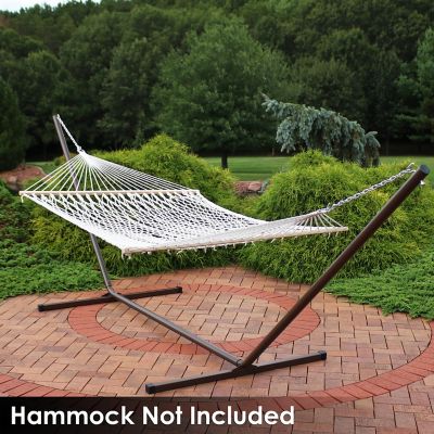 Image showing  15 ft. Steel Hammock Stand, Bronze