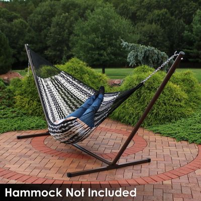 Image showing  15 ft. Steel Hammock Stand, Bronze