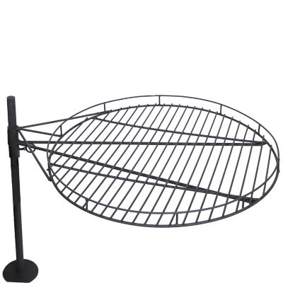 Star Fire Pit With Cooking Grate, 4 Foot Fire Pit Grate