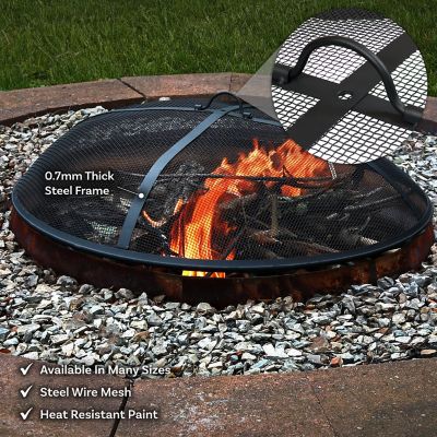 Image showing  Fire Pit Spark Screen, 7.5 in. x 24 in.
