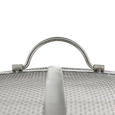 Image showing  Stainless Steel Mesh Fire Pit Spark Screen, 40 in.