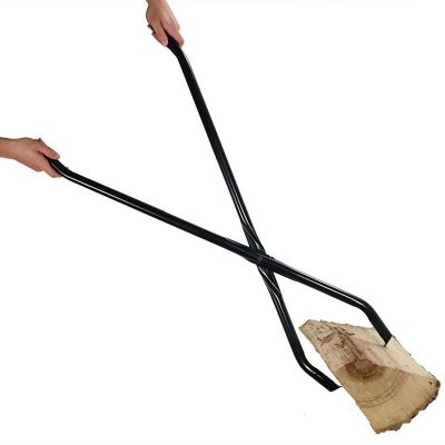 Sunnydaze Decor 40 in. Firewood Log Claw Grabber, Steel