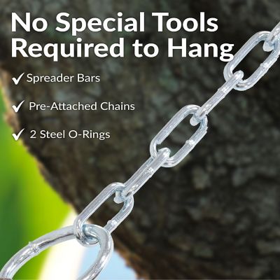 Image showing  Spreader Bar Rope Hammock with Stand