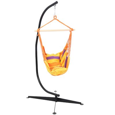 hanging hammock chair with stand