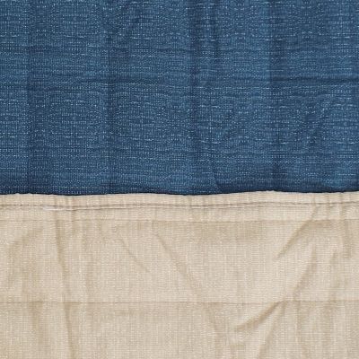 Image showing 7 th Sunnydaze Decor 2-Person Quilted Fabric Hammock with Spreader Bars and Detachable Pillow - 440 lb Weight Capacity - Tidal Wave