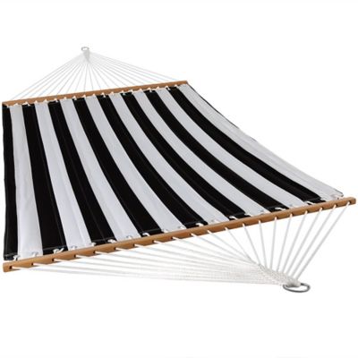 Sunnydaze Decor Quilted Fabric Spreader Bar Hammock