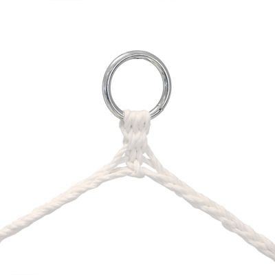 Image showing  Large Tufted Victorian Hammock Chair Swing for Backyard and Patio - 300 lb Weight Capacity - Navy Blue