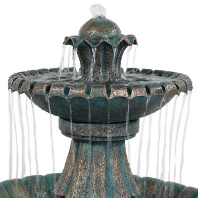 Image showing  41 in. Nouveau Tiered Garden Water Fountain