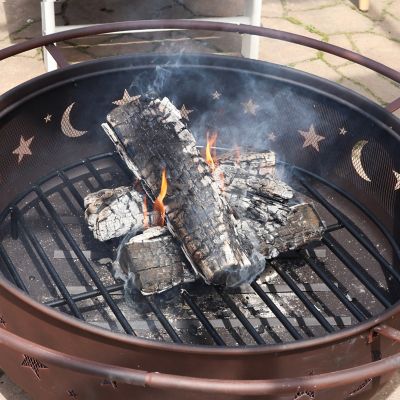 Image showing  30 in. Round Outdoor Fire Pit Grate
