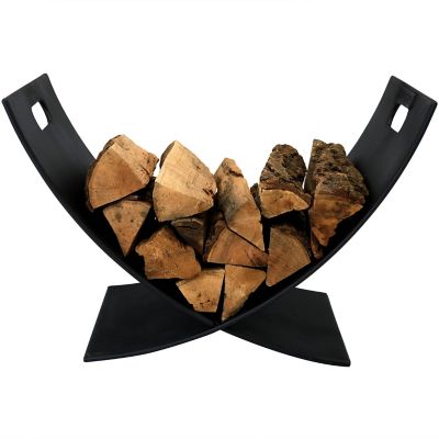 Sunnydaze Decor 30 in. Fireside Firewood Log Holder