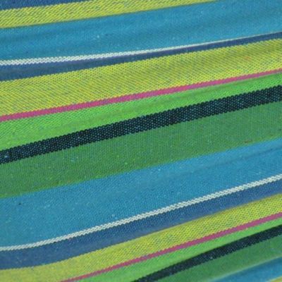 Image showing 5 th Sunnydaze Decor Large Two-Person Double Brazilian Hammock with Universal Stand - 450 lb Weight Capacity - Sea Grass