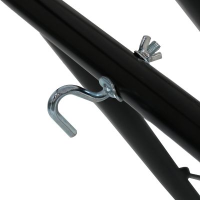 Image showing 8 th Sunnydaze Decor Large Two-Person Double Brazilian Hammock with Universal Stand - 450 lb Weight Capacity - Sea Grass