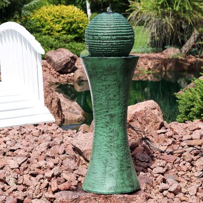 Image showing  30 in. Desert Spring Solar Water Fountain