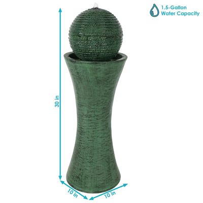 Image showing  30 in. Desert Spring Solar Water Fountain