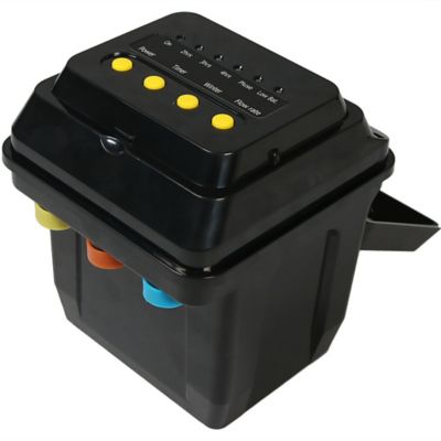 Image showing  Solar Pump and Panel Kit with Battery Pack and LED Light - 132 GPH - 56 in. Lift, SL-P106E