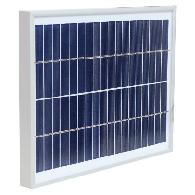 Image showing 9 th Sunnydaze Decor Solar Pump and Panel Kit with Battery Pack and LED Light - 132 GPH - 56 in. Lift, SL-P106E
