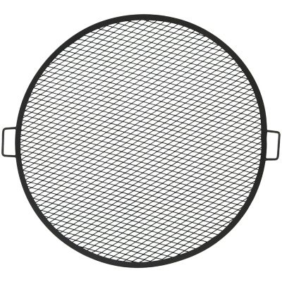 Sunnydaze Decor 37 in. X-Marks Outdoor Fire Pit Cooking Grill Grate