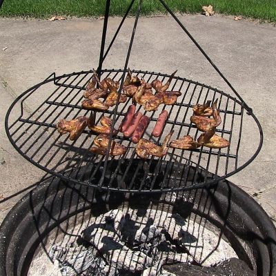 Image showing  40 in. Round Fire Pit Cooking Grate