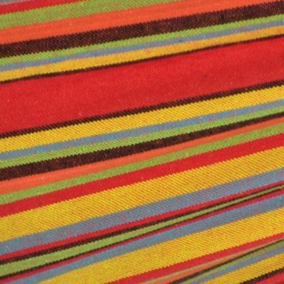 Image showing 8 th Sunnydaze Decor Large Two-Person Double Brazilian Hammock with Universal Stand - 450 lb Weight Capacity - Sunset