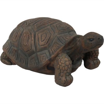 Sunnydaze Decor Tanya the Tortoise Indoor/Outdoor Garden Statue, 20 in.