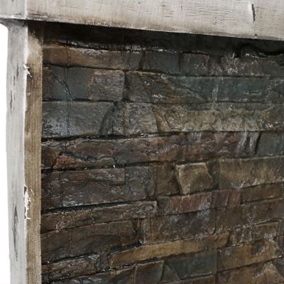 Image showing 5 th Sunnydaze Decor Ancient Outdoor Waterfall Fountain - 24 in., XCA-13283