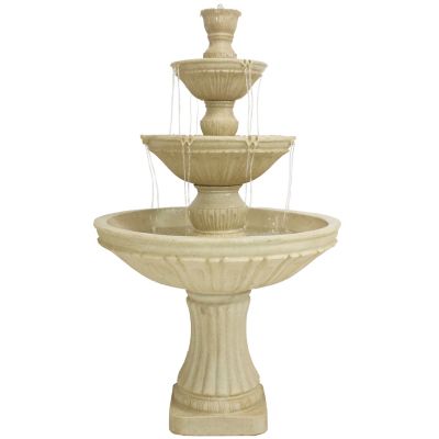 絵画 water fountain Watercolor Fountain Art Print: Summer City Design (digital