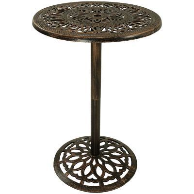 Sunnydaze Decor Round Bar-Height Table, 26 in.