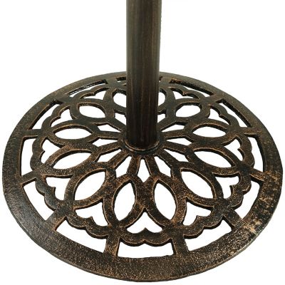 Image showing  Indoor/Outdoor Cast Iron Round Bar-Height Table - 26 in.