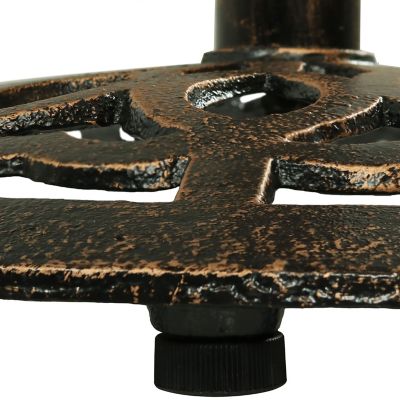 Image showing  Indoor/Outdoor Cast Iron Round Bar-Height Table - 26 in.