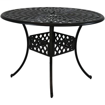 Sunnydaze Decor Round Crossweave Patio Table, 41 in. at Tractor Supply Co.