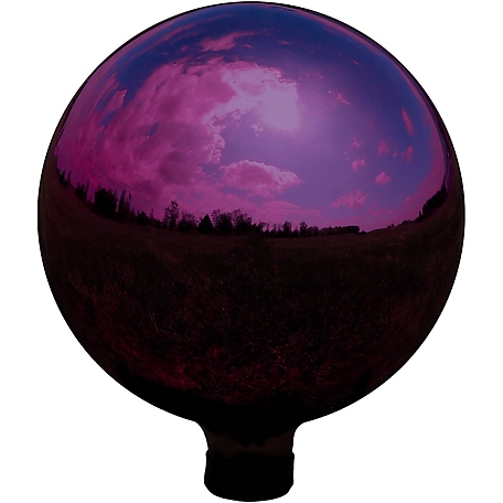Sunnydaze Decor 10 in. Mirrored Surface Gazing Ball Globe, ZIB-489