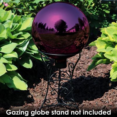 Image showing  10 in. Mirrored Surface Gazing Ball Globe