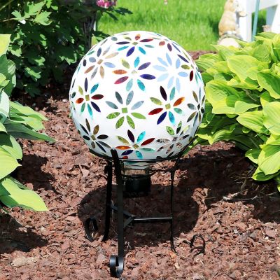 Image showing  9 in. Traditional Style Outdoor Gazing Ball Stand