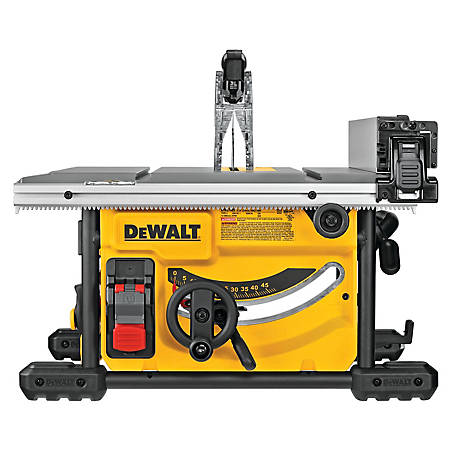 Compact Jobsite Table Saw Dwe7485, How Many Chairs Fit Around A 47 Inch Table Saw