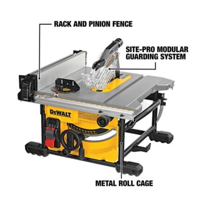 Image showing  8-1/4 in. 15A Compact Jobsite Table Saw