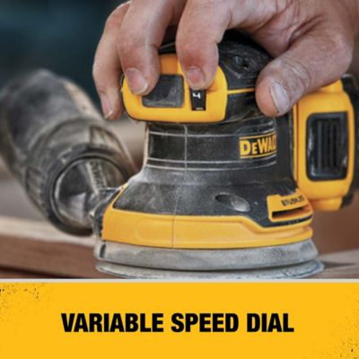 Image showing 10 th DEWALT 5 in. 20V MAX Brushless Random Orbital Sander, Tool Only