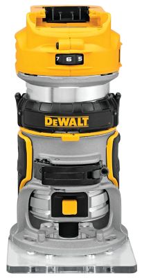 dewalt router brushless lithium ion compact max cordless routers wood