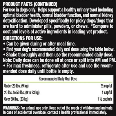Image showing  K9 Kidney and Bladder Support Supplement for Dogs, Bacon Flavor, 8 oz., 2 ct.