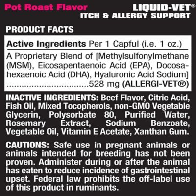 Image showing  K9 Itch and Allergy Support Skin and Coat Supplement for Dogs, Pot Roast Flavor, 8 oz., 2 ct.