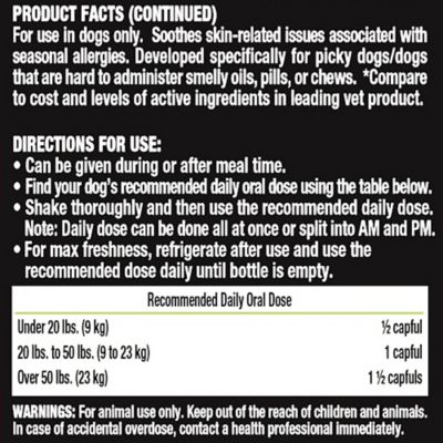 Image showing  K9 Itch and Allergy Support Skin and Coat Supplement for Dogs, Pot Roast Flavor, 8 oz., 2 ct.