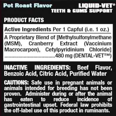 Image showing  K9 Teeth and Gums Support Pot Roast Flavor Dog Dental Supplement, 32 oz.
