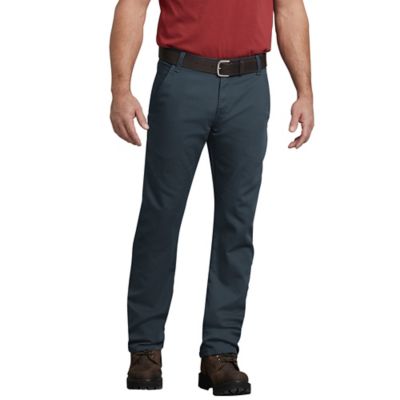 Dickies Men's Regular Fit Mid-Rise Flex Straight Leg Tough Max Duck Carpenter Work Pants