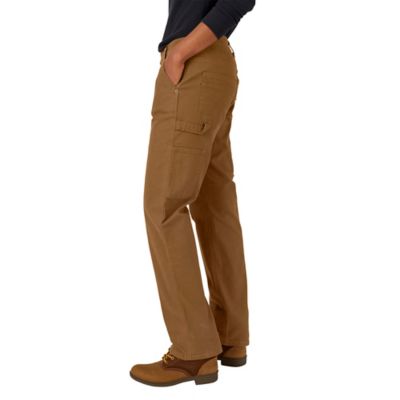Image showing  Women's Relaxed Fit Mid-Rise Carpenter Duck Work Pants