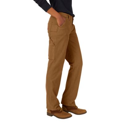 Image showing  Women's Relaxed Fit Mid-Rise Carpenter Duck Work Pants