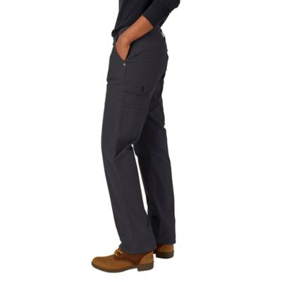 Image showing 1 th Dickies Women's Relaxed Fit Mid-Rise Carpenter Duck Work Pants